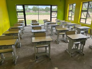 One of MGK Academy's colorful classrooms