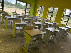 One of MGK Colorful Classrooms
